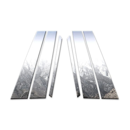 Diamond Grade 6pc Stainless Steel Pillar Post Covers for 2012-2018 Audi A6