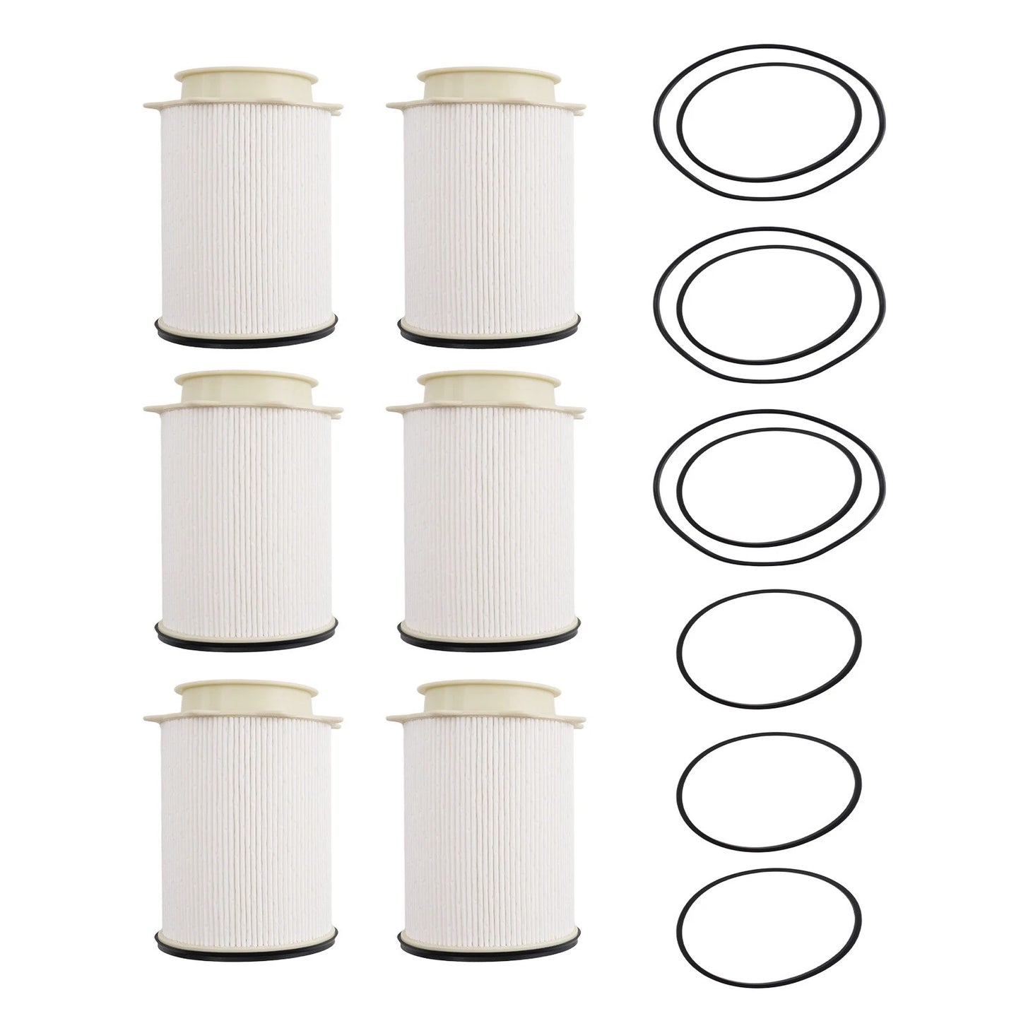 Fuel Filter Set for Ram 2500 3500 4500 5500 6.7L Cummins Diesel (2011–2017)