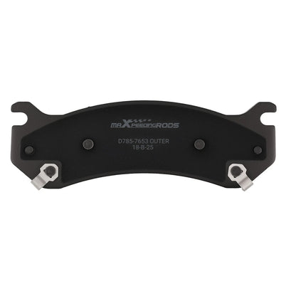 Ceramic Front & Rear Brake Pads for Chevrolet Tahoe GMC Yukon (2002–2006)