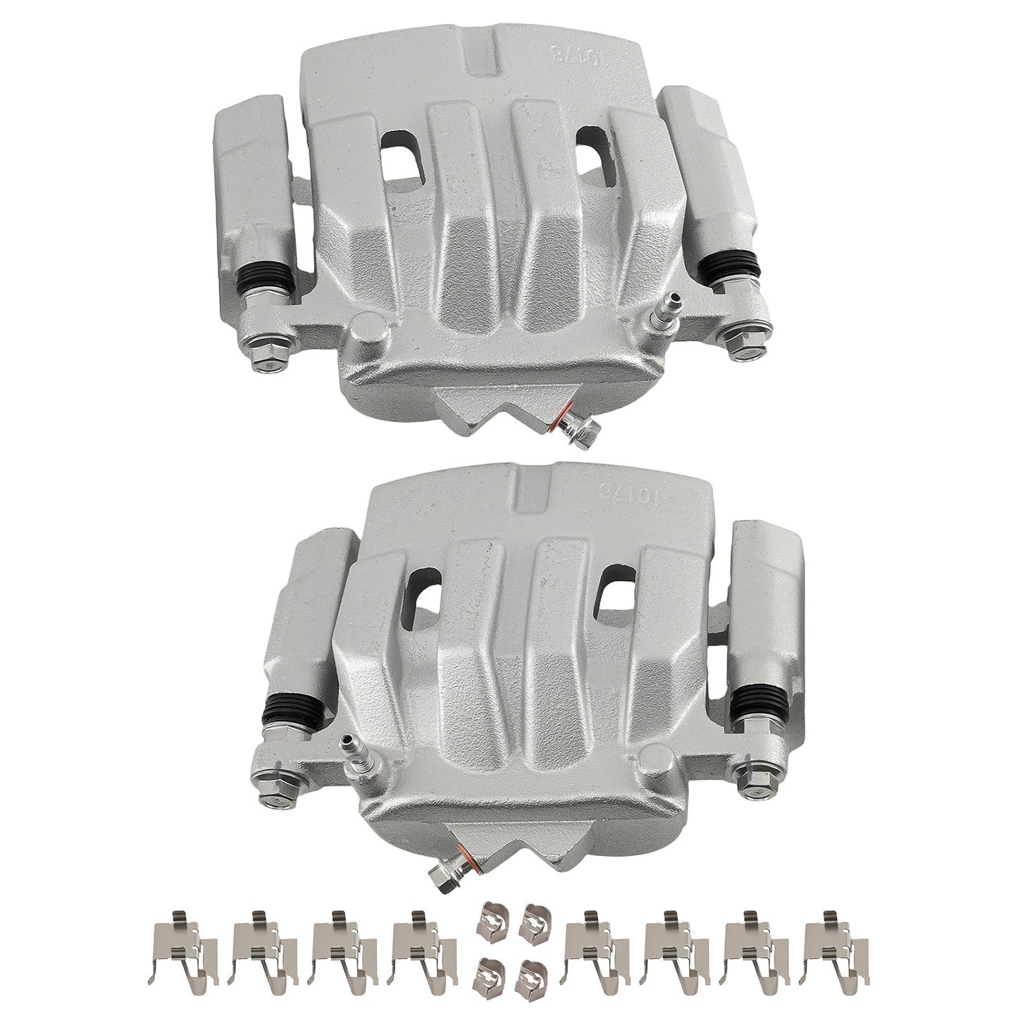 Front Brake Calipers Pair with Bracket for Jeep Cherokee (2014–2023)