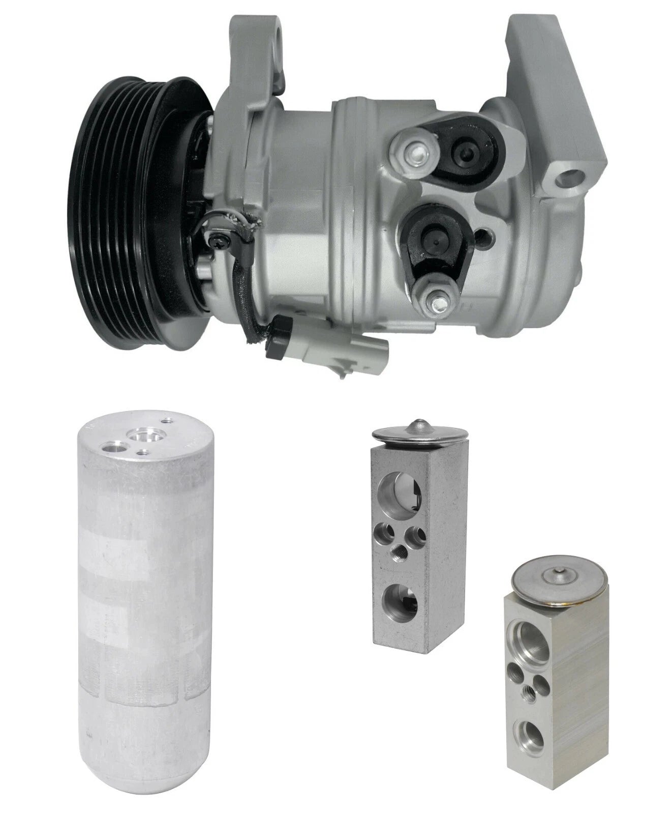 AC Compressor Kit Replacement for Dodge Caravan 3.3L (2005–2019)