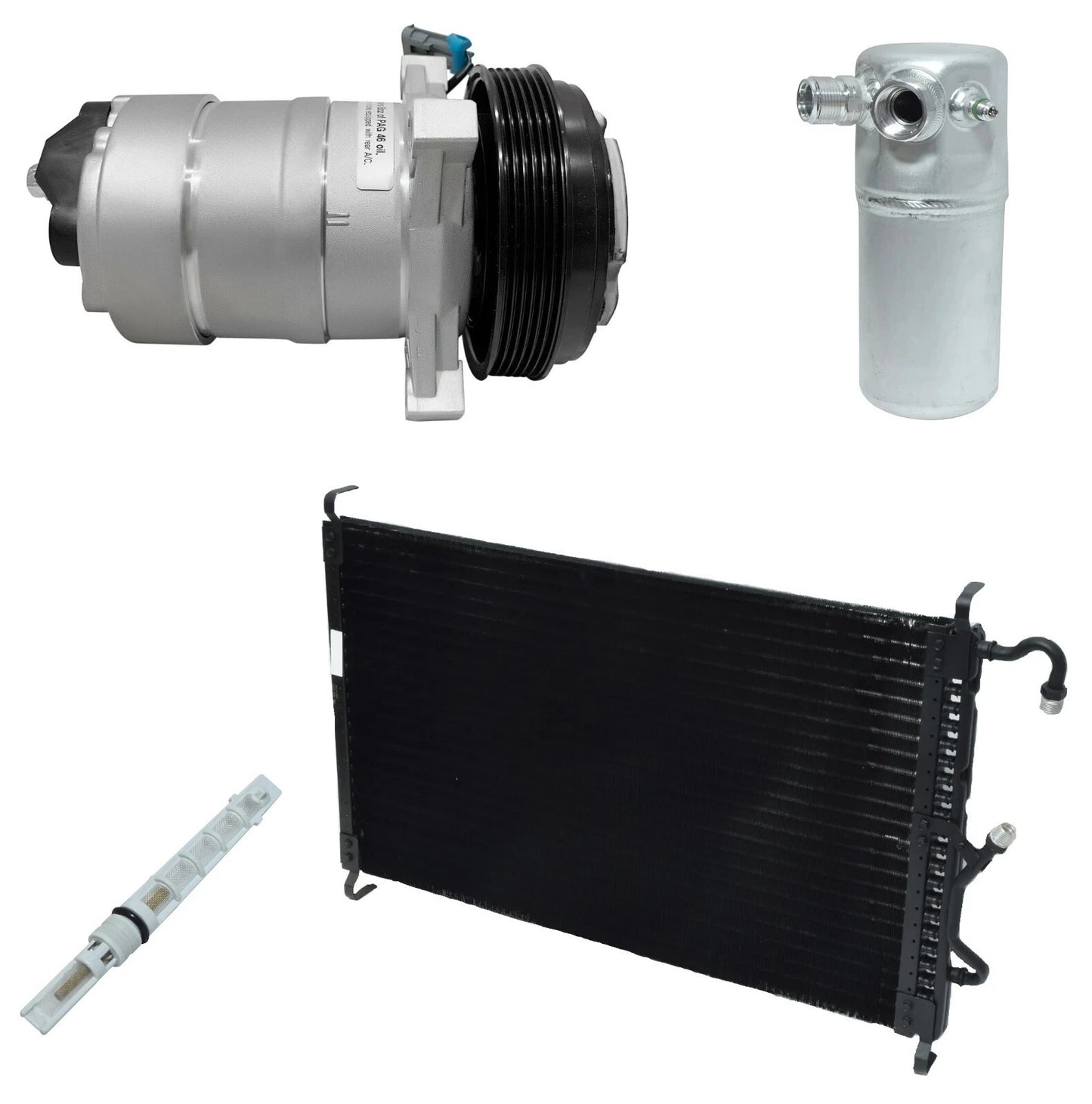 AC Compressor Kit With Condenser for Oldsmobile Silhouette 3.8L (1993–1994)