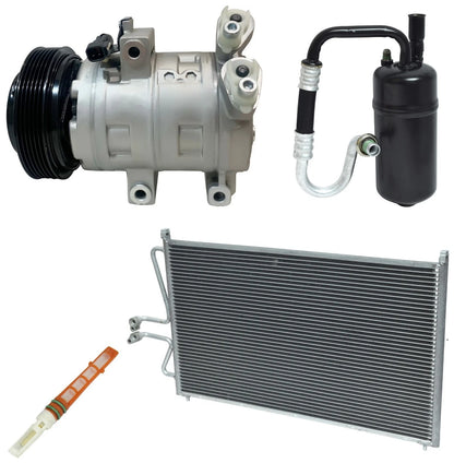 A/C Compressor Kit With Condenser for Mercury Mariner 3.0L (2007–2007)