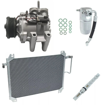 AC Compressor Kit With Condenser for GMC Envoy 4.2L (2006–2009)