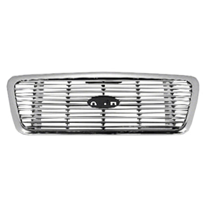 Replacement Chrome Plastic Front Grille (See compatibility Chart)
