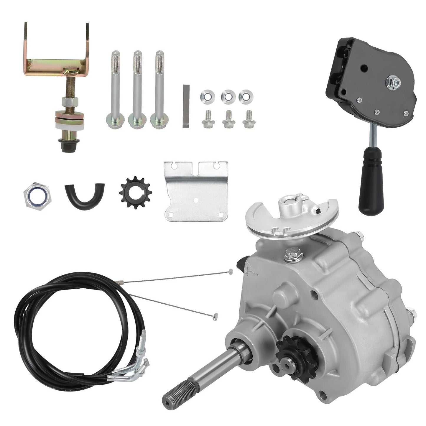 Forward Reverse Gearbox for Go Kart Fits 2HP–14HP Engine (4-Stroke)