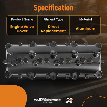 Aluminium Valve Cover Upgrade Kit for Dodge Challenger (2010–2014)