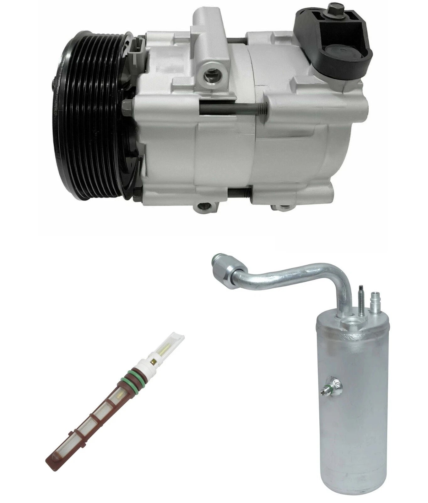 AC Compressor Kit Replacement for Ford F-350 Super Duty DA54N (2001–2001)