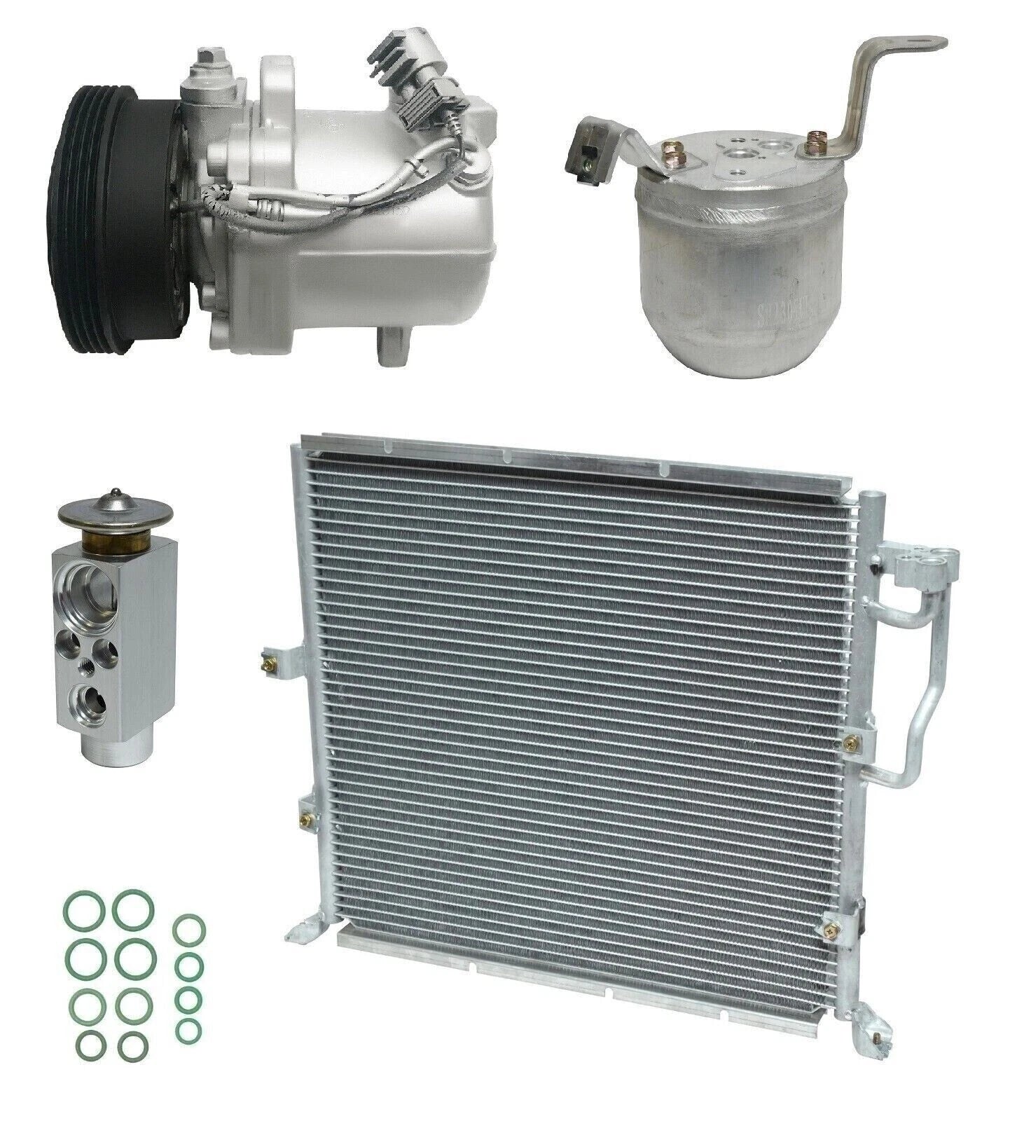 AC Compressor Kit with Condenser for BMW 318i 1.8L (1994–1994)