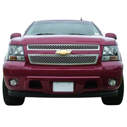 2pc Chrome ABS Grille Overlay for 2007-2013 Chevy Avalanche LS