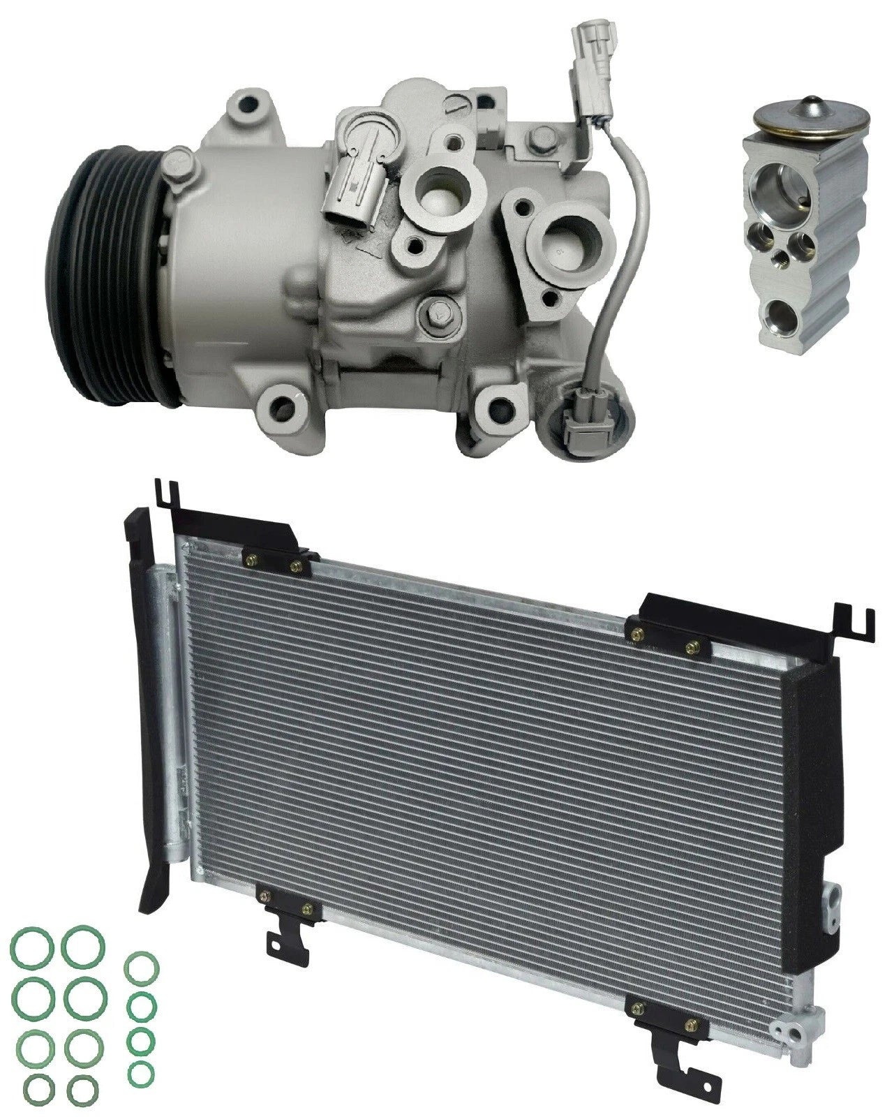 A/C Compressor Kit With Condenser for Subaru Legacy 2.5L (2019–2019)