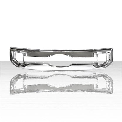 Set of 1 Clip-On Grille Overlay for 2020-2022 Ford F-350 XL - Chrome