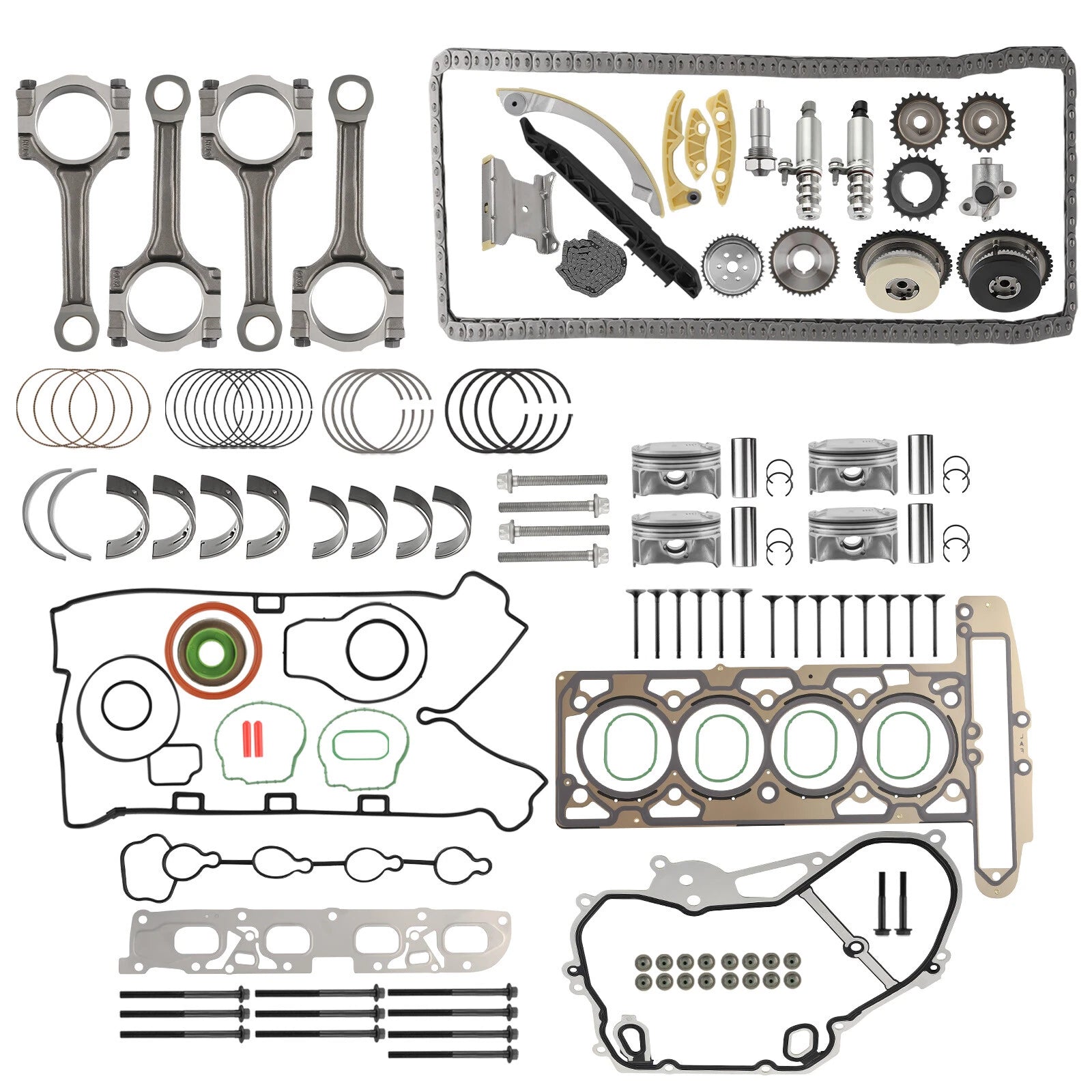 Engine Rebuild Kit for Chevy GMC Buick 2.4L (2006–2017)