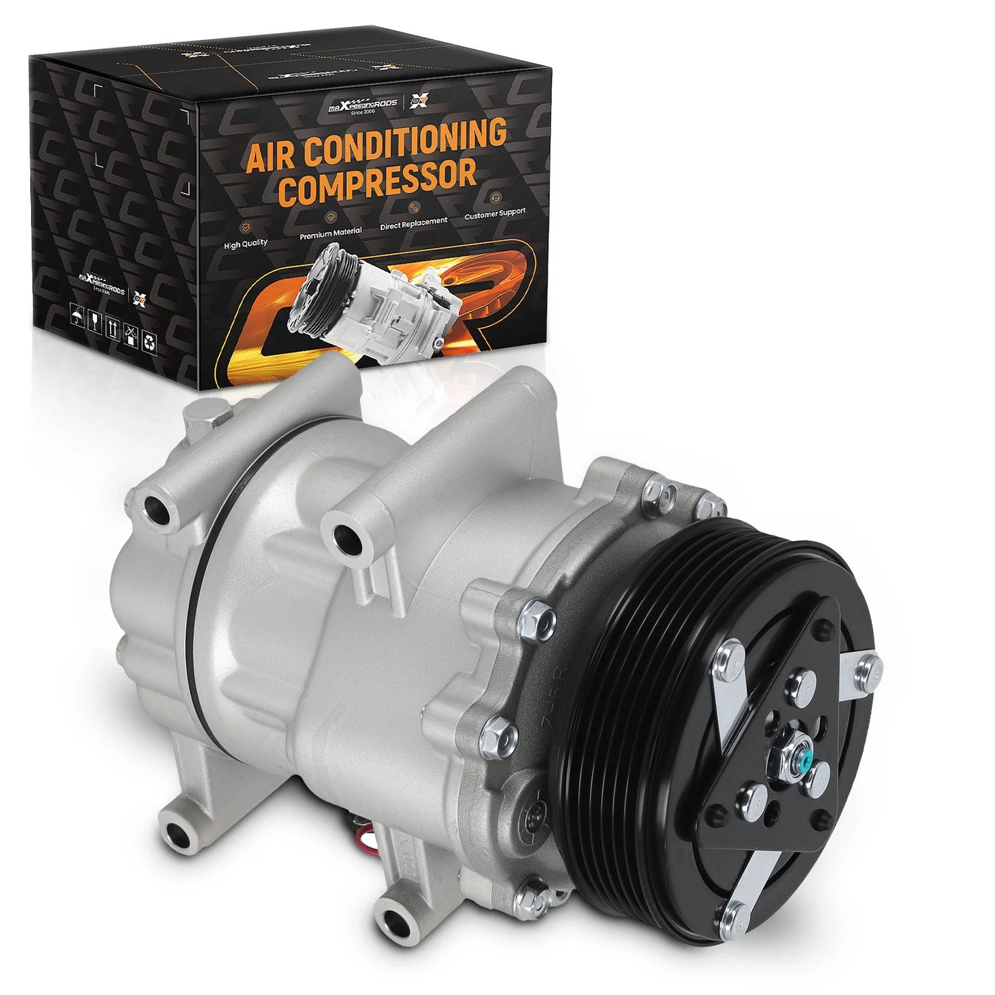 A/C Compressor for Honda Civic L4 1.7L (2002–2005)