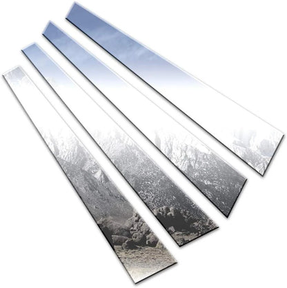 Luxury FX Chrome Pillar Post Set for Buick LaCrosse (2005–2009)