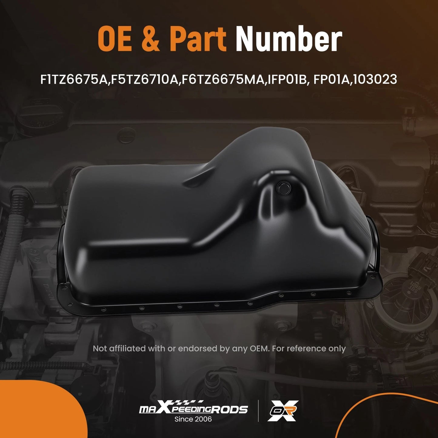 Lower Engine Oil Pan Set for Ford F-150 E-150 (1980–1996)