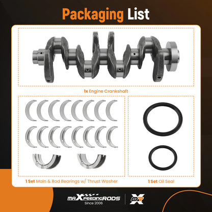 Crankshaft Bearing Set for BMW N20 X1 X3 X5 220i 320i (2016–2020)