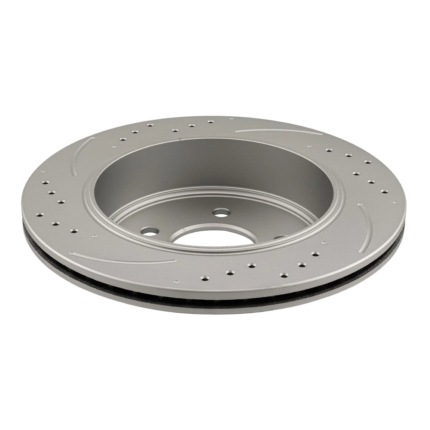 2x Rear Drilled Slotted Vented Rotors for Mercury Grand Marquis (2003–2011)