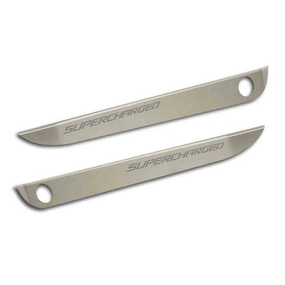 Laser Cut Door Guards with Inlay for Chevrolet Corvette (2005–2013)