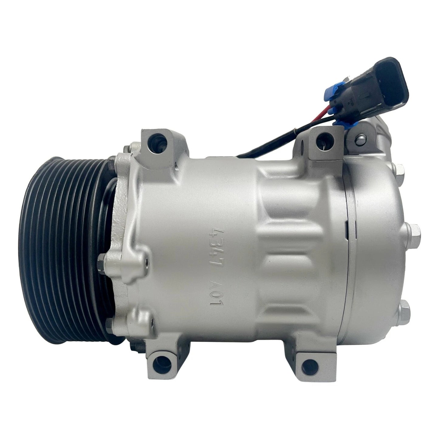 AC Compressor with 10-Groove Pulley Replacement for Ford F-Series (2008–2016)