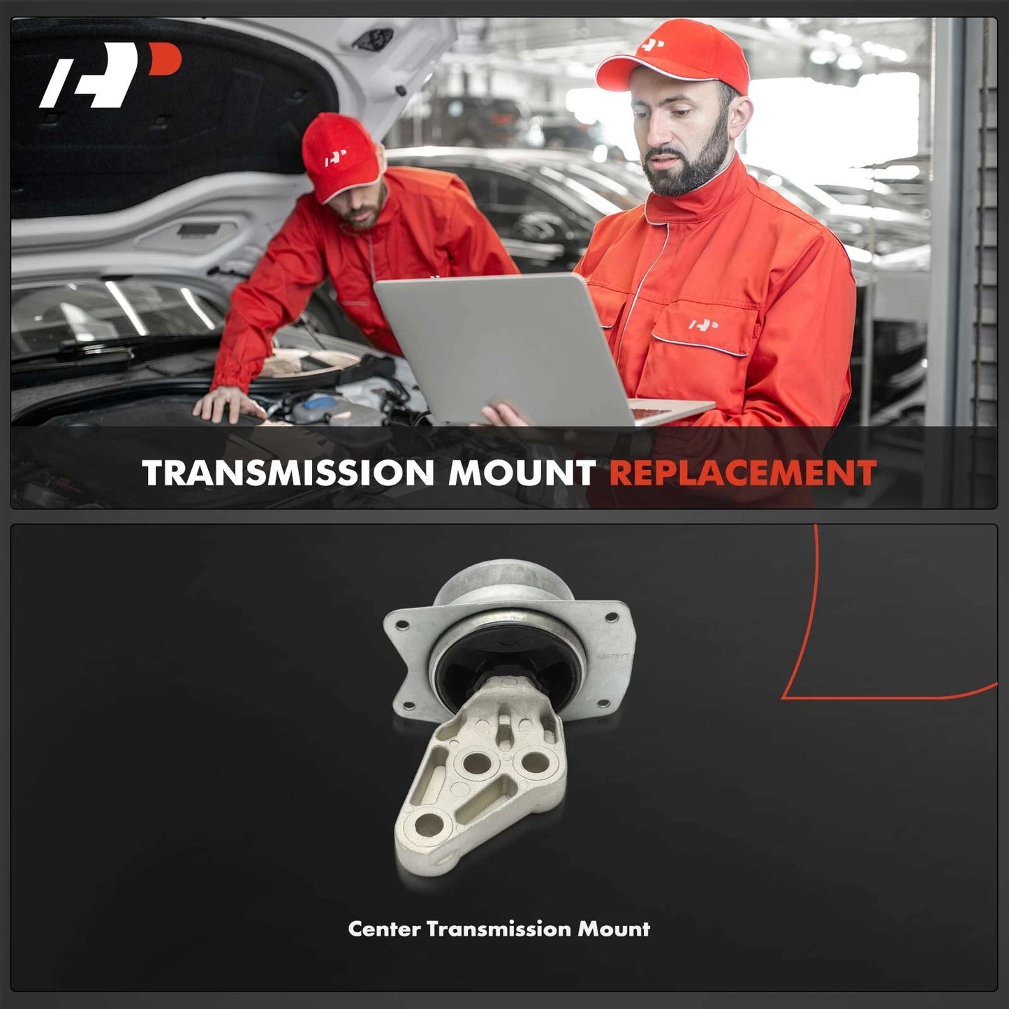 Center Transmission Mount for Chevrolet Malibu (2013–2015) Buick LaCrosse