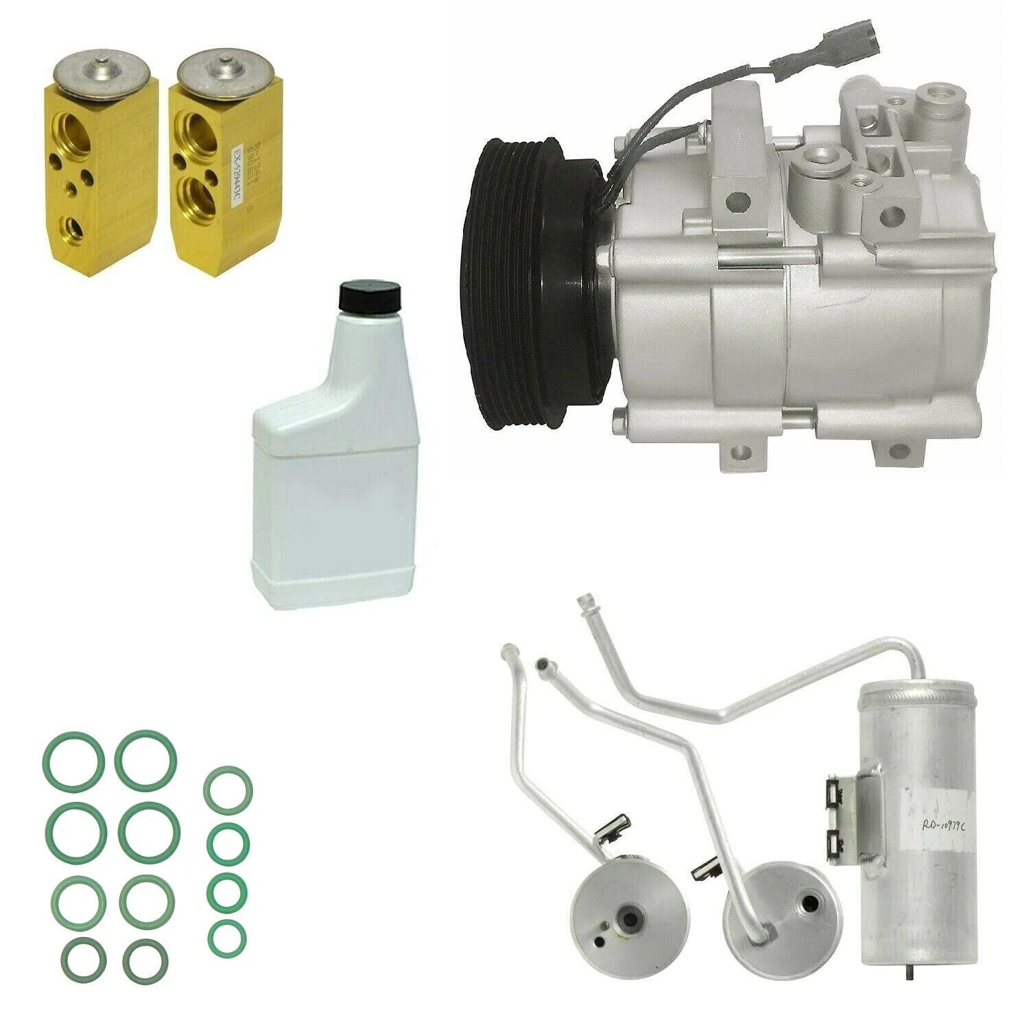 AC Compressor Kit Replacement for Toyota Avalon (2005–2012)