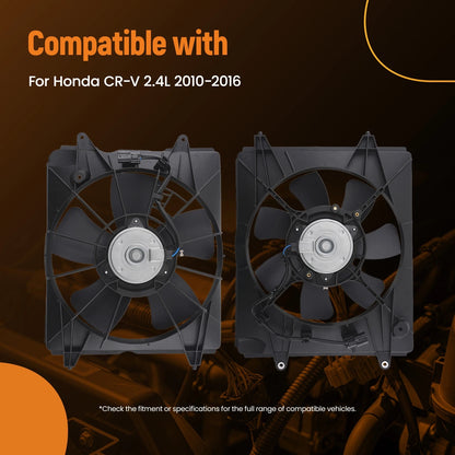 Cooling Fan Assembly for Honda CR-V 2.4L (2010–2016)