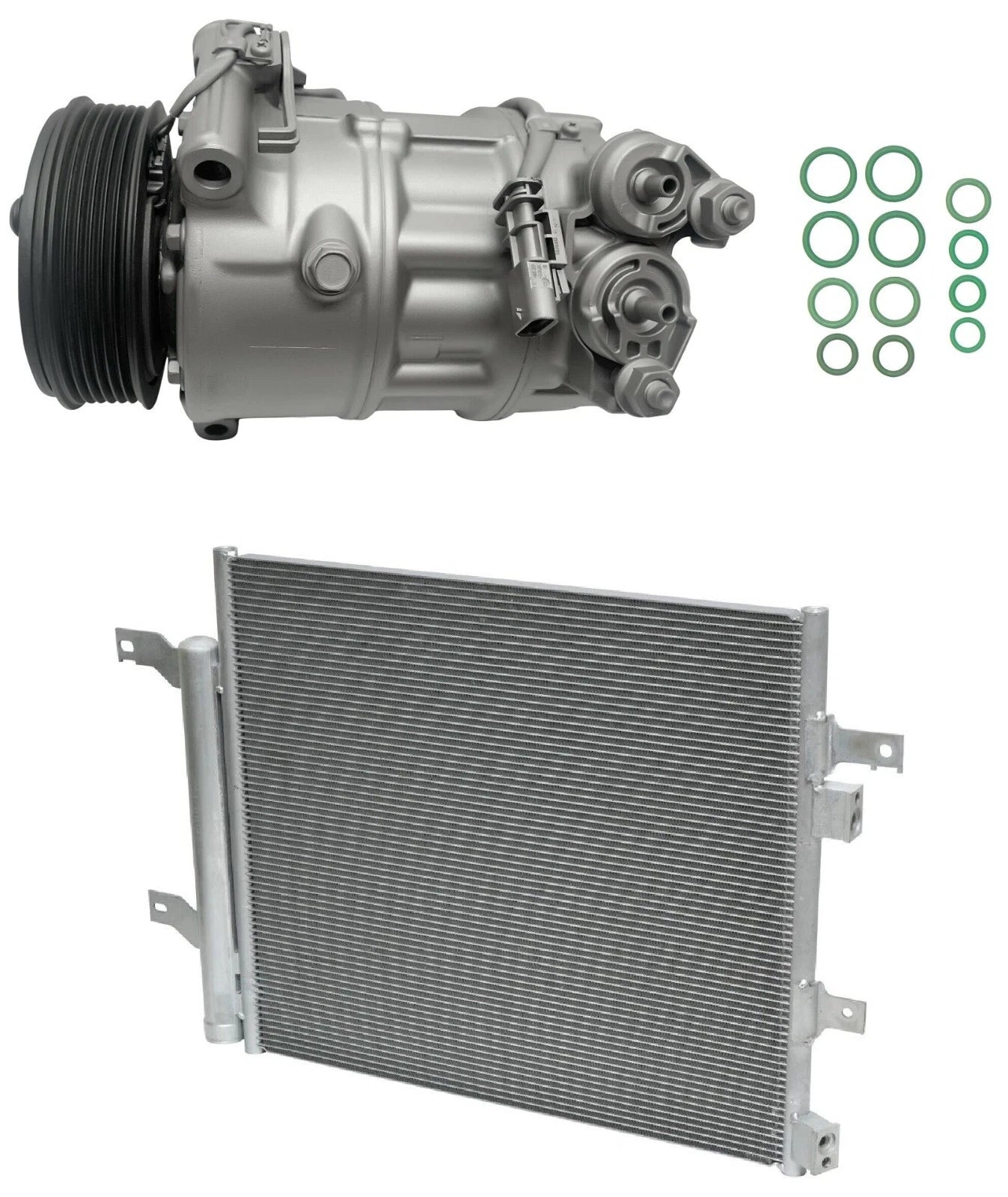 AC Compressor Kit with Condenser for Jaguar XJ 3.0L (2014–2014)