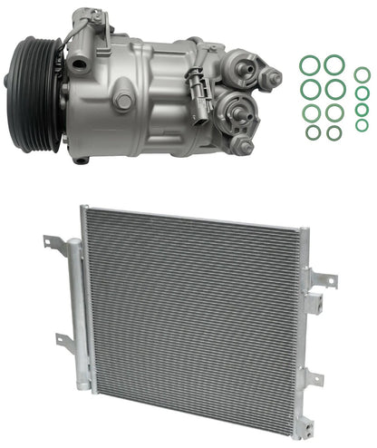 AC Compressor Kit with Condenser for Jaguar XJ 3.0L (2014–2014)