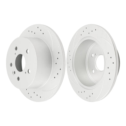 Ceramic Brake Pads and Rotors Kit for Lexus ES350 and Toyota Camry (2013–2018)