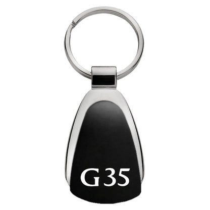 Black Teardrop Keychain - Officially Licensed for Infiniti G35