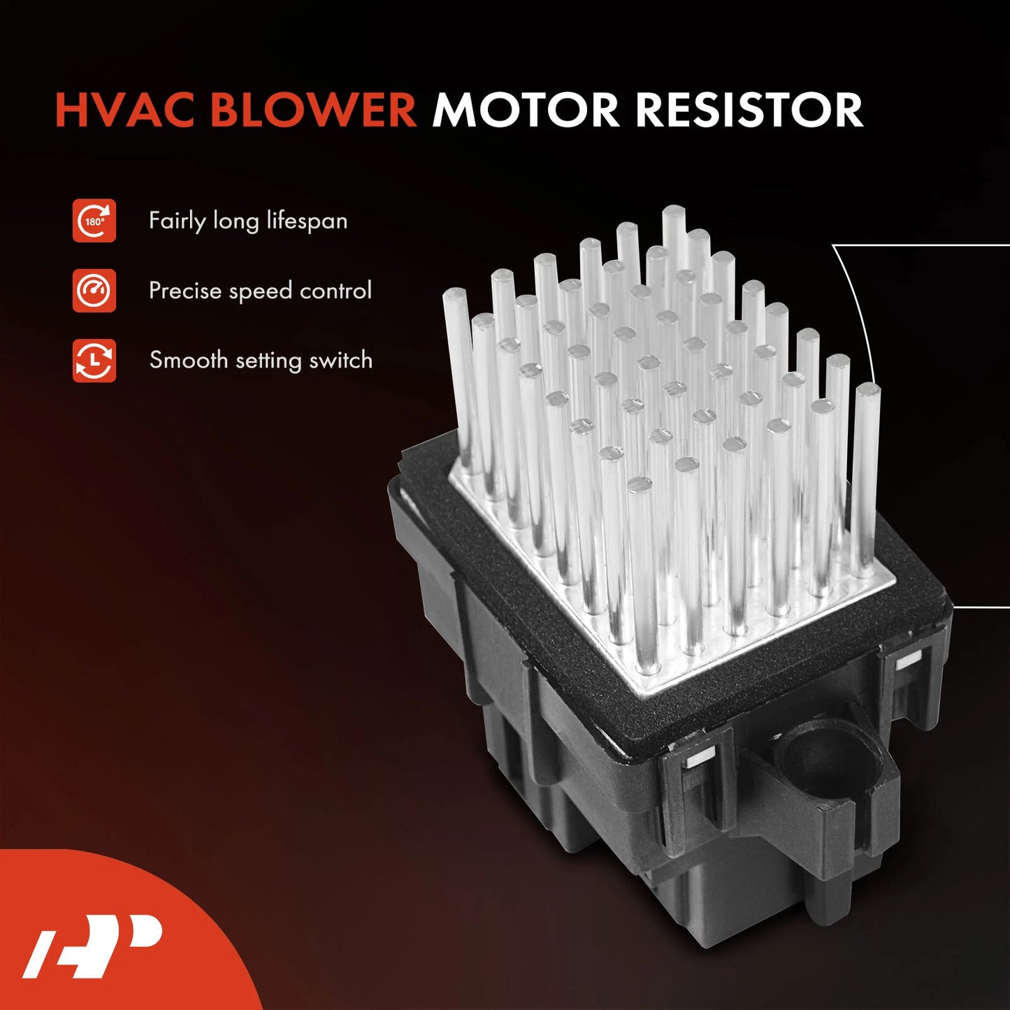 Blower Motor Resistor for Silverado 1500 (2007–2013) & Fusion (2013–2019)