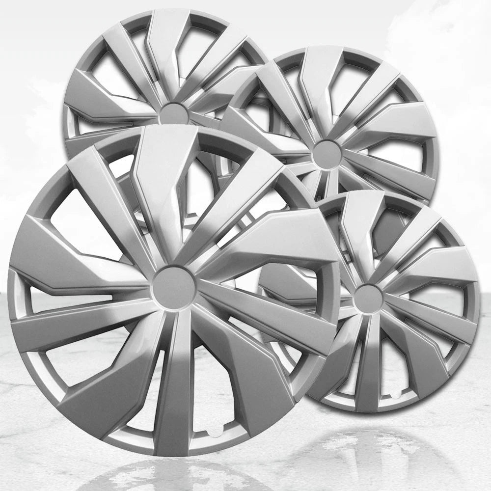 4pc Hubcaps Wheel Covers 15 Inch Replacement for Nissan Versa (2014–2019)