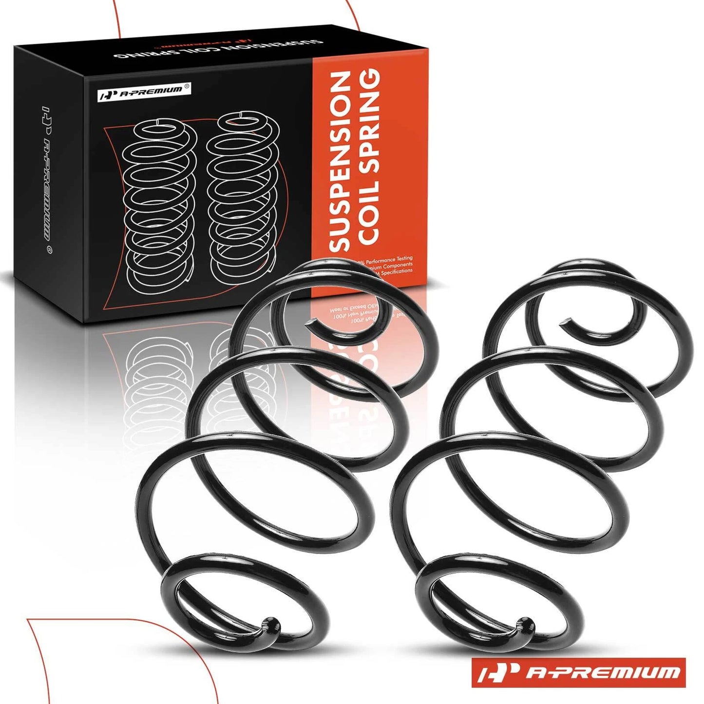 2X Rear Coil Springs for Chevrolet Malibu, Chevelle (1967–1970)