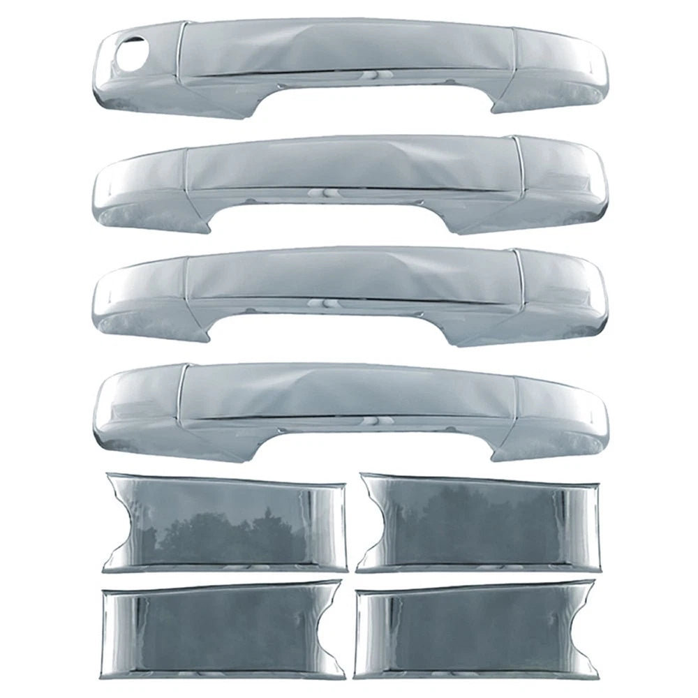 Chrome Door Handle Covers Replacement Kit for 2007–2012 GMC Yukon XL