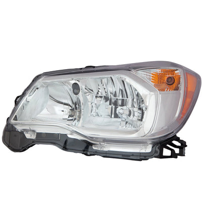 Halogen Headlight Assembly Driver Side Replacement for BMW 3 Series (2013–2019)