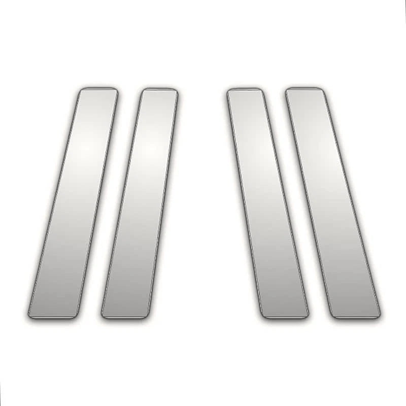 Chrome Pillar Post Covers 4Pc Replacement for Jaguar XJ (2011–2019)