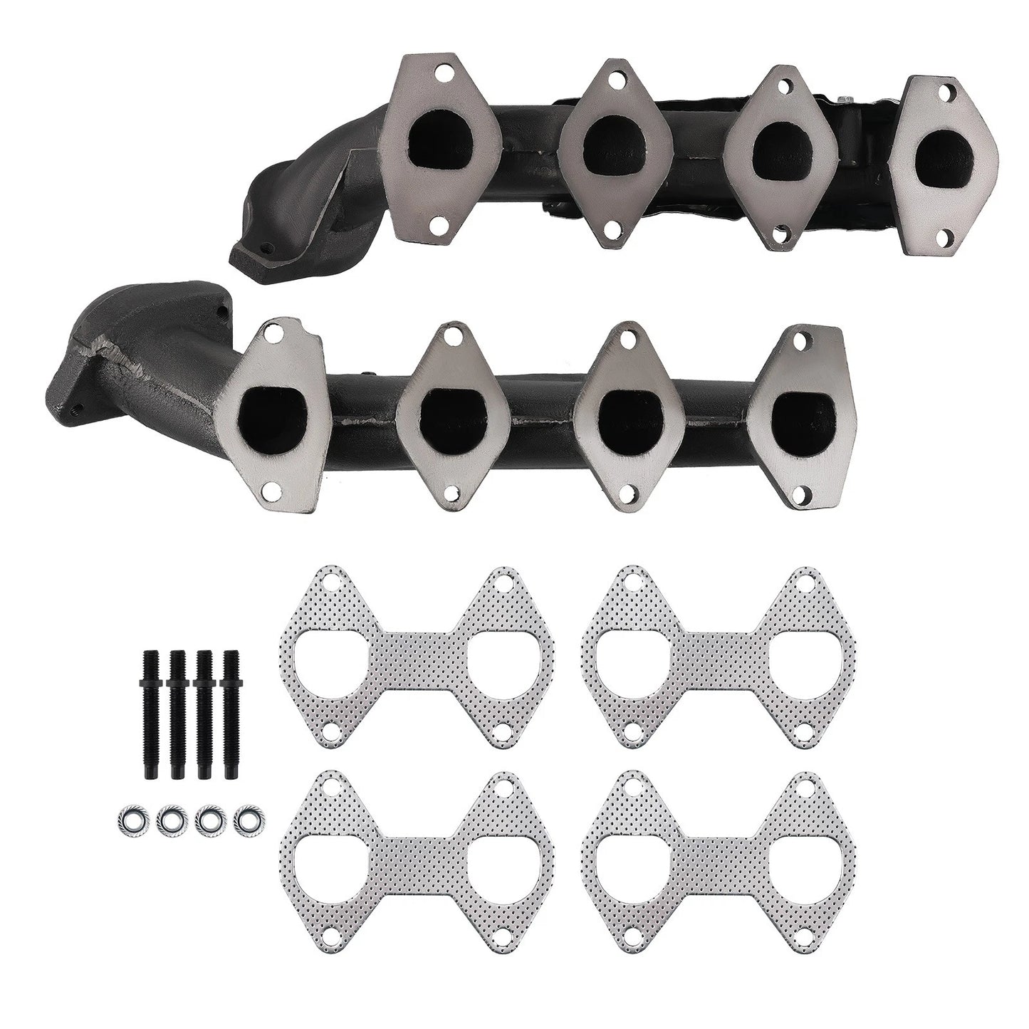 2x Exhaust Manifold with Gasket for Ford F-150 Expedition (2004–2006)