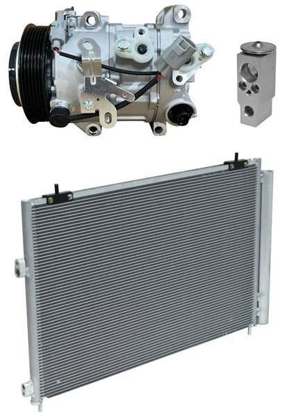 A C Compressor Kit With Condenser for Toyota RAV4 2.5L (2013–2018)