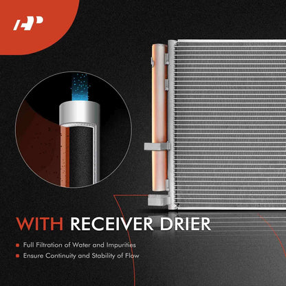 2X Radiator & AC Condenser Cooling Kit for Benz E320 E350 (2003–2009)