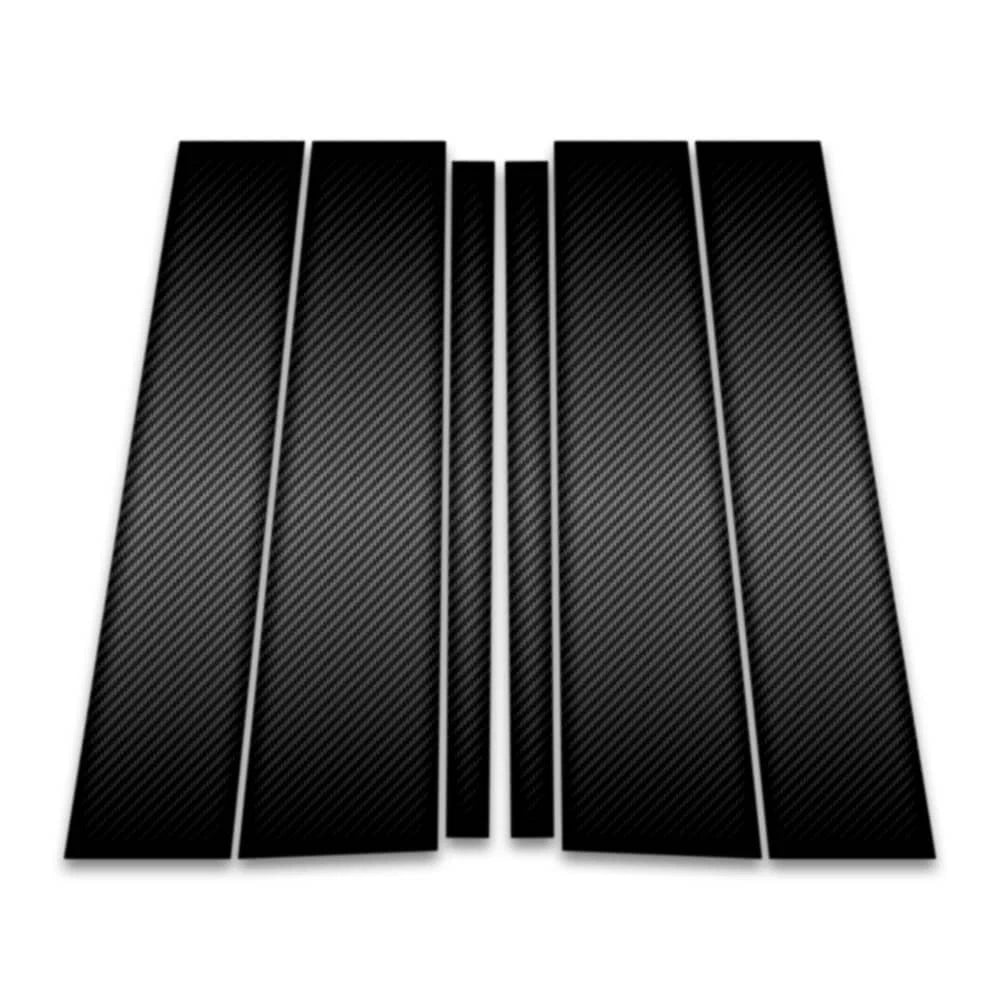 6pc Carbon Fiber Pillar Post Covers for 2022-2023 Mercedes-Benz GLB Class