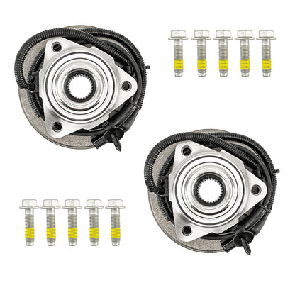 2x Front Wheel Hub Bearing Assembly for Ford Explorer Mountaineer (2011–2017)