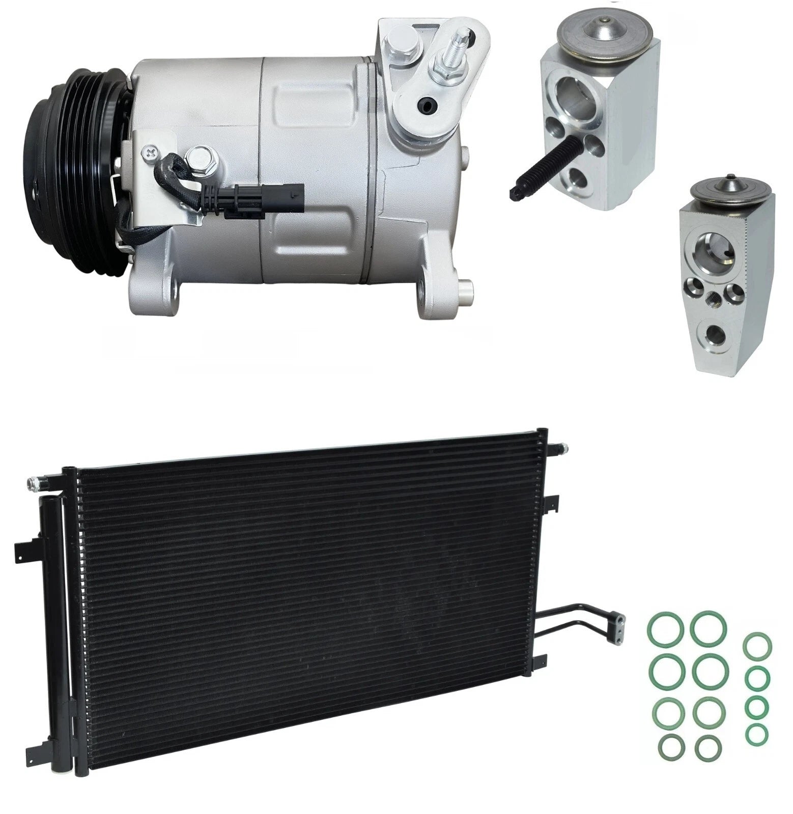AC Compressor Kit With Condenser for Cadillac Escalade 6.2L (2020–2021)