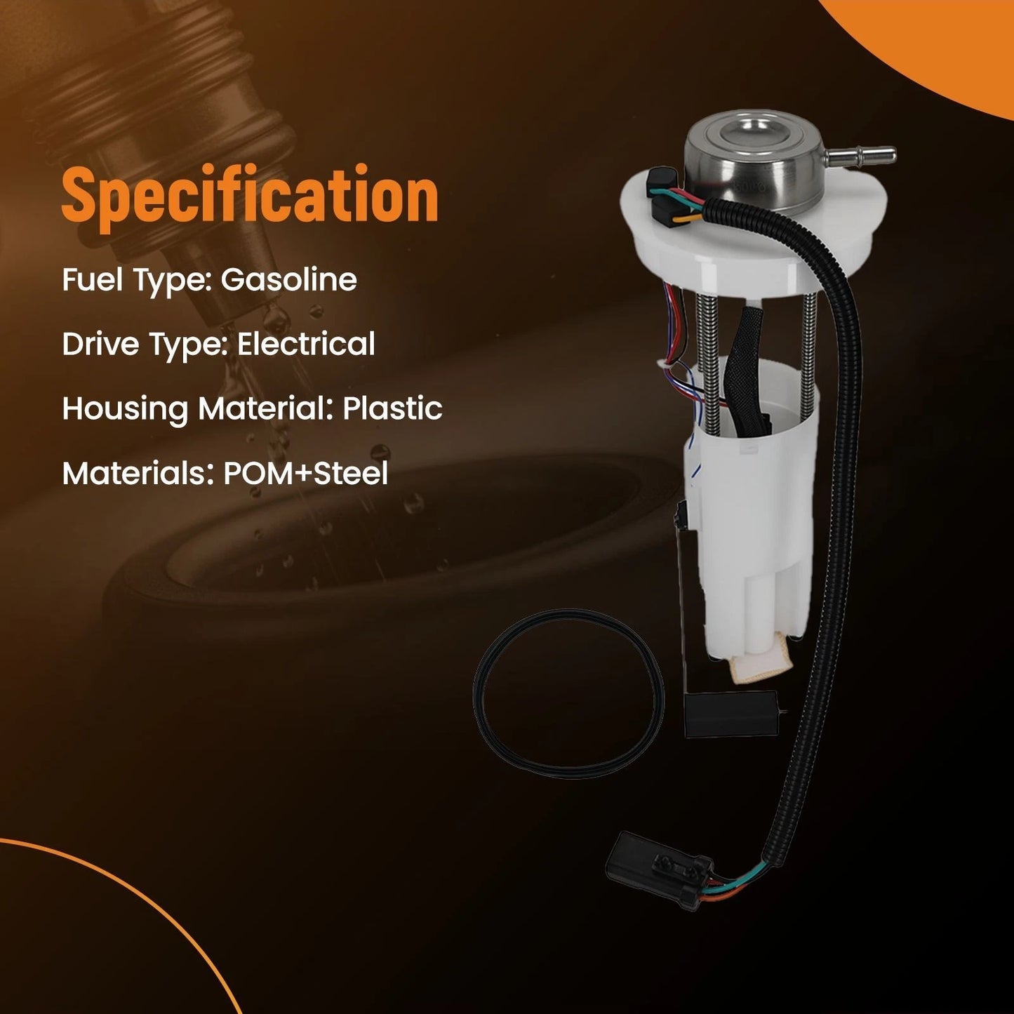 Fuel Pump Module for Jeep Wrangler (1997–1999) 15 Gal Tank 2.5L 4.0L