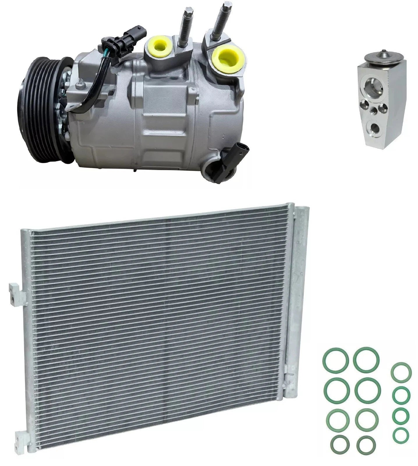 AC Compressor Kit With Condenser for Cadillac CT6 3.6L (2019–2019)