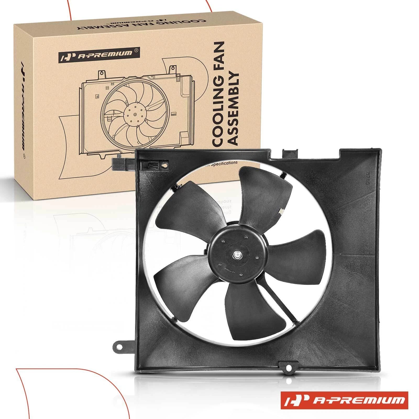 Cooling Fan Assembly with Shroud for Chevrolet Aveo (2005–2008)