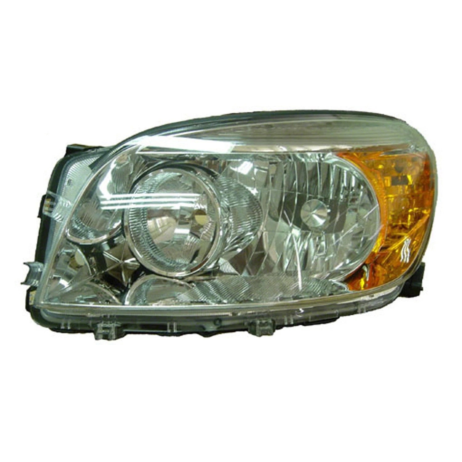 Replacement Chrome Driver Side Head Light Lens/Housing For 2006-2008 Toyota RAV4