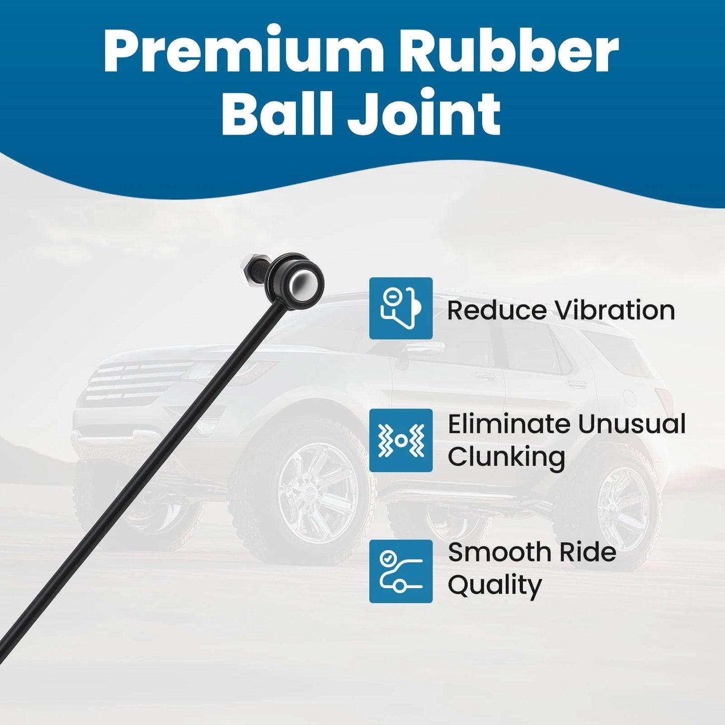 Front Rear Stabilizer Bar Link for Ford Explorer (2011–2018)
