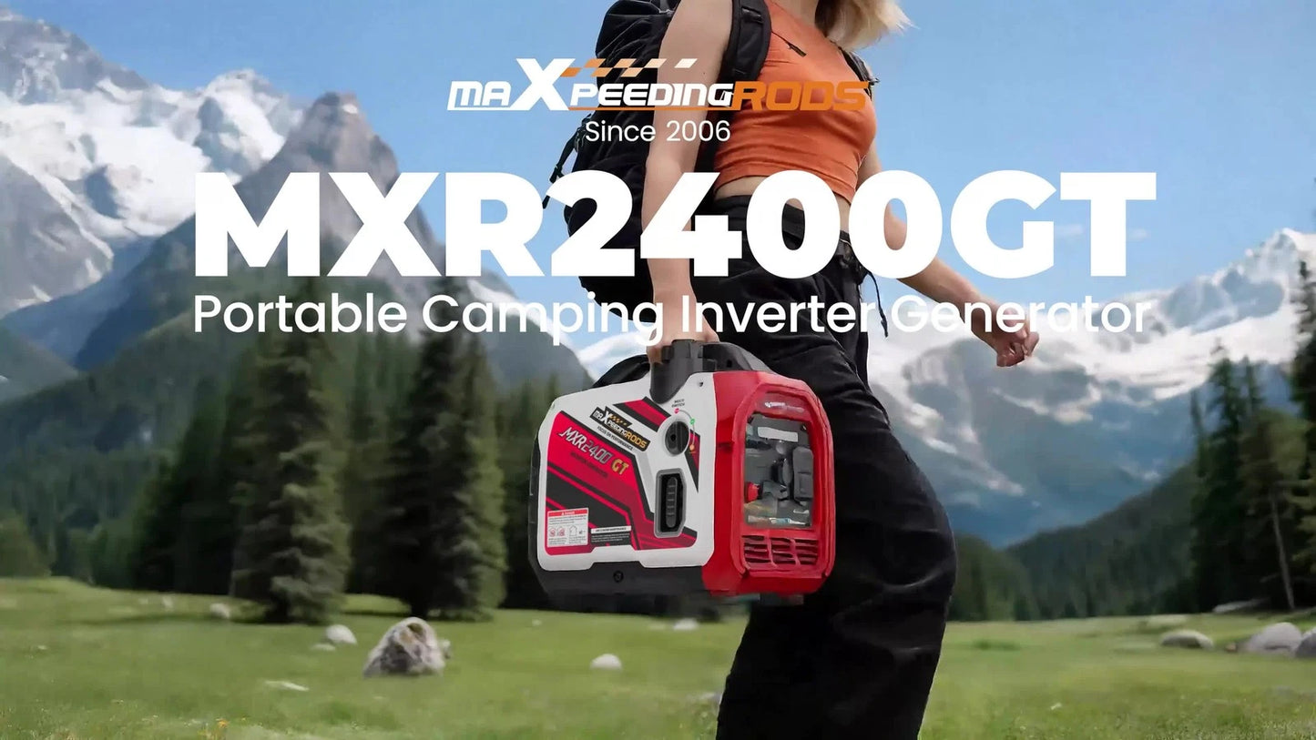 2.4 kW Gasoline Inverter Generator with Bluetooth App Monitor (2024–2025)