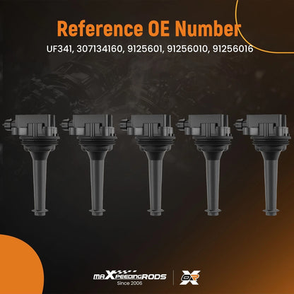 Ignition Coils Kit for Volvo C70 S60 S70 V70 XC90 (1999–2007)